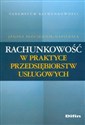 Rachunkowość w praktyce przedsiębiorstw usługowych