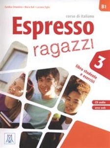 Espresso ragazzi 3 Libro studente e esercizi + CD - Księgarnia Niemcy (DE)