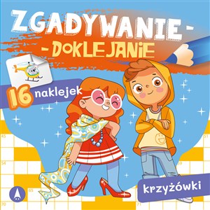 Krzyżówki. Zgadywanie-doklejanie 