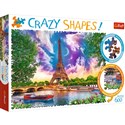 Puzzle Crazy shapes Niebo nad Paryżem 600 - 