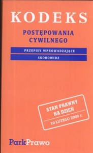 Kodeks postępowania cywilnego 