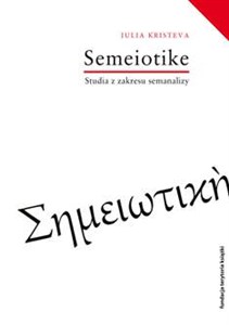 Semeiotike Studia z zakresu semanalizy