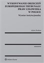 Wykonywanie orzeczeń Europejskiego Trybunału Praw Człowieka w Polsce Wymiar instytucjonalny - Adam Bodnar