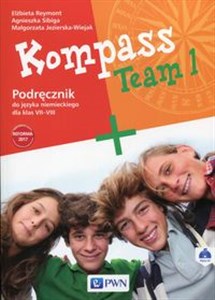 Kompass Team 1 Podręcznik do języka niemieckiego dla klas 7-8 z płytą CD Szkoła podstawowa