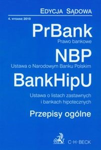 Prawo bankoweUstawa o Narodowym Banku Polskim Ustawa o listach zastawnych i bankach hipotecznych