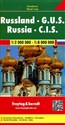 Rosja mapa drogowa 1:2 000 000/1:8 000 000 - Opracowanie Zbiorowe