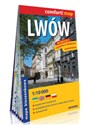 Lwów kieszonkowy laminowany plan miasta 1:10 000 comfort! map