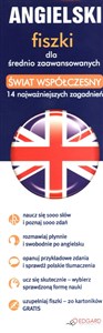 Angielski Fiszki dla średnio zaawansowanych Świat współczesny 14 najważniejszych zagadnień - Księgarnia UK