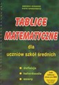 Tablice matematyczne dla uczniów szkół średnich - Andrzej Kiełbasa, Piotr Łukasiewicz