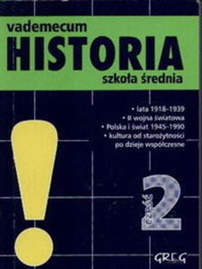 Vademecum mini Historia 2 Szkoła średnia