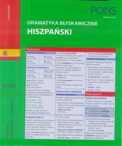 Gramatyka błyskawicznie Hiszpański - Księgarnia UK