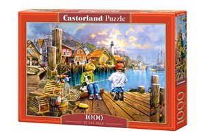 Puzzle 1000 At the Dock - Księgarnia UK