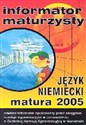 Język niemiecki Matura 2005