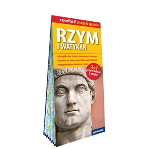 Rzym i Watykan laminowany map&guide 2w1 przewodnik i mapa - Księgarnia UK