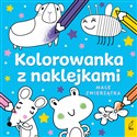 Małe zwierzątka. Kolorowanka z naklejkami