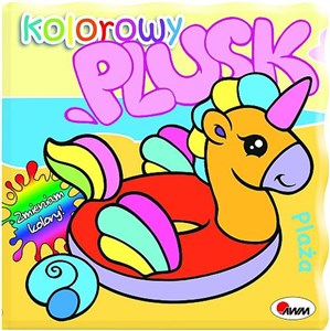 Kolorowy plusk Plaża