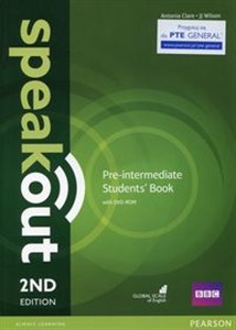 Speakout Pre-Intermediate Student's Book + DVD - Księgarnia UK