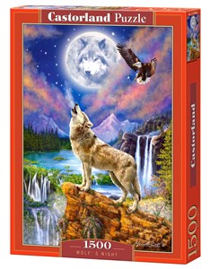 Puzzle 1500 Wolf's Night - Księgarnia Niemcy (DE)