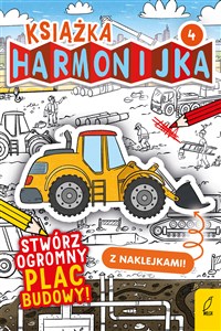 Książka harmonijka Stwórz ogromny plac budowy z naklejkami Część 4 - Księgarnia Niemcy (DE)