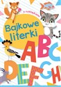 Bajkowe literki z naklejkami