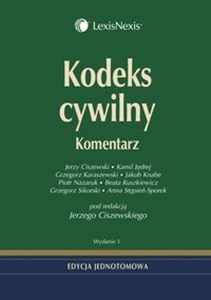 Kodeks cywilny Komentarz - Księgarnia Niemcy (DE)