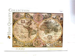 Puzzle Old Map 3000 