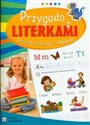 Przygoda z literkami Edukacja przedszkolaka Książeczka edukacyjna z naklejkami - Agnieszka Bator