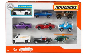 Matchbox Samochodziki 9-pak