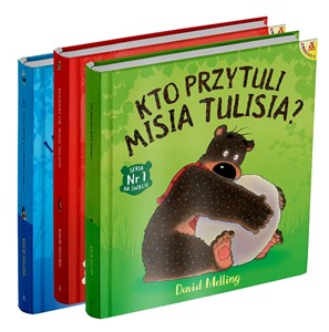 Kto przytuli Misia Tulisia? / Kochamy Cię, Misiu Tulisiu / Miś Tuliś idzie do przedszkola Pakiet