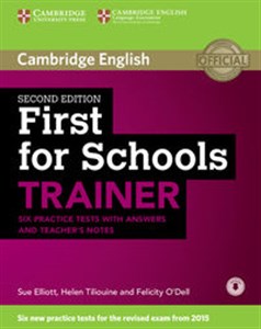 First for Schools Trainer Six Practice Tests with answers