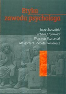 Etyka zawodu psychologa - Księgarnia Niemcy (DE)