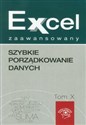 Excel zaawansowany Tom 10 Szybkie porządkowanie danych - Piotr Dynia, Jakub Kudliński