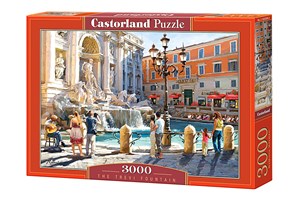 Puzzle The Trevi Fountain 3000  - Księgarnia UK