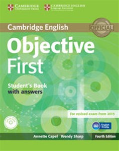 Objective First Student's Book with Answers + CD - Księgarnia UK