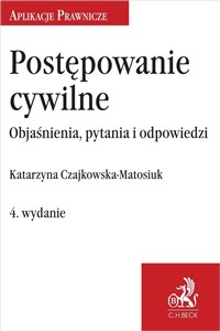 Postępowanie cywilne w.4  - Księgarnia Niemcy (DE)