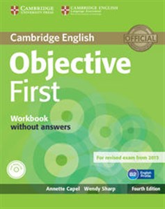 Objective First Workbook without Answers with Audio CD - Księgarnia UK