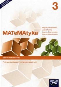 Matematyka 3 Podręcznik Zakres rozszerzony Szkoła ponadgimnazjalna - Księgarnia Niemcy (DE)