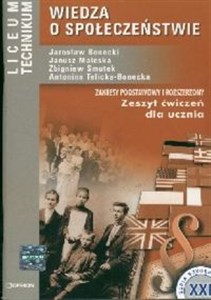 Wiedza o społeczeństwie Zeszyt ćwiczeń Liceum technikum Zakres podstawowy i rozszerzony - Księgarnia Niemcy (DE)