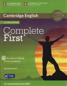 Complete First Student's Book with answers + CD - Księgarnia UK