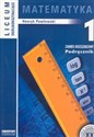 Matematyka 1 Podręcznik Liceum ogólnokształcące Zakres rozszerzony