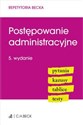 Postępowanie administracyjne Pytania Kazusy TabliceTesty