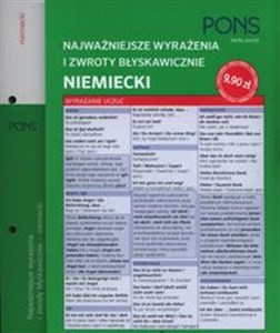 Błyskawicznie zwroty i wyrażenia niemieckie