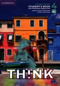 Think 4 Student's Book with Workbook Digital Pack British English - Księgarnia UK