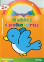 Naklej i pokoloruj Pomarańczowa Wiek 2+