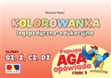 Kolorowanka Papuga Aga opow. cz.3 - SZ, Ż, CZ, DŻ  - Marzena Piętka