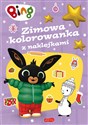 Bing Zimowa kolorowanka z naklejkami - Opracowanie Zbiorowe