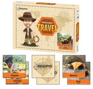 Memory Game Travel pudełko - Księgarnia UK