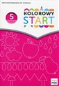 Kolorowy Start Pięciolatek Przygotowanie do pisania Wychowanie przedszkolne