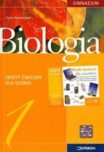 Biologia 1 Zeszyt ćwiczeń Gimnazjum