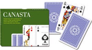 Karty Piatnik 2 talie Canasta New Classic  - Księgarnia UK